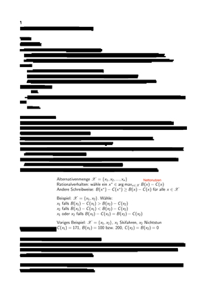 Mikro Zusammenfassung HS18