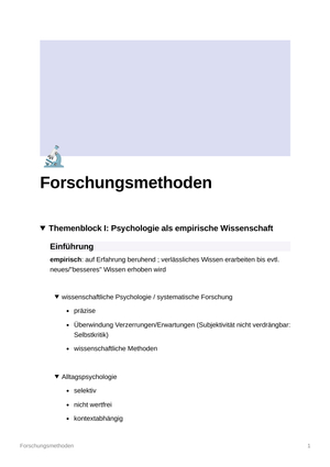 ZF Forschungsmethoden