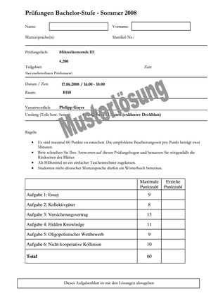 FS 2008 Mikro 3 Lös