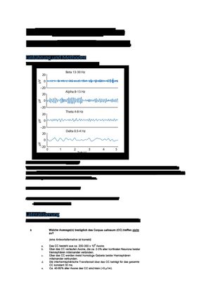 Prüfungsbericht kognitive Neurowissenschaften HS15