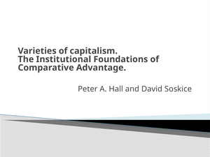 Comparative Politics - Präsi Hall & Soskice