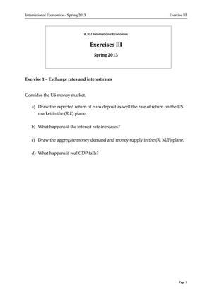 IE Excercise 3 FS13