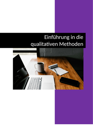 Qualitative Methoden FS24