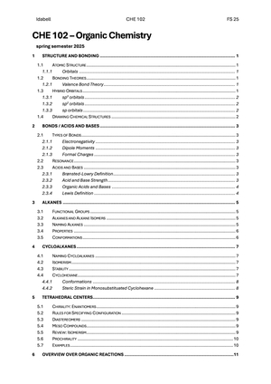 CHE 102 - OC 0 summary