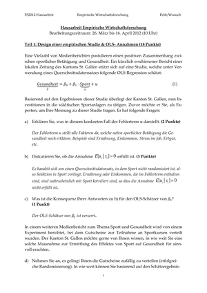 Empirische Wirtschaftsforschung