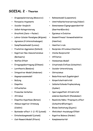 Theorien Sozial2