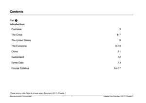 macroeconomics 1: all lectures & turtorials