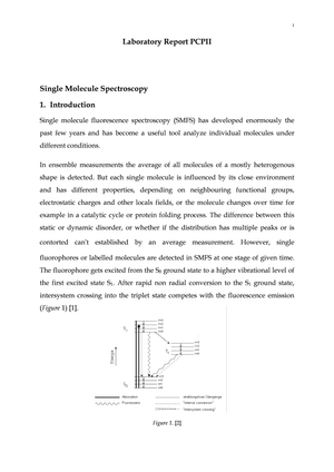 single molecule spectroscopy