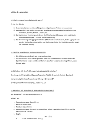 Antworten Lektion 6
