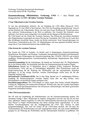 VT Int. Bez.: ZSF Texte - UNO (1)