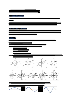 CHE 102 Zusammenfassung Teil OC
