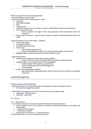 CFM Zusammenfassung Session 1