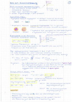 ZF Biochemie 1 - Teil 1