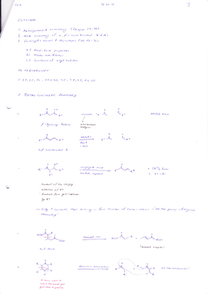CHE 209 OC II Vorlesung 26.3.2015
