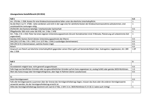 Sozialhilferecht Prüfung 2014 Musterlösung