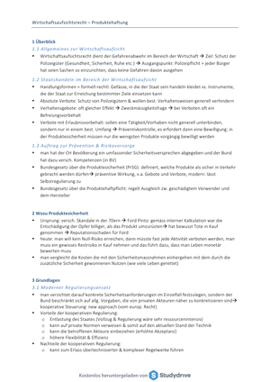 Wirtschaftsrecht Aufsichtsrecht/Produkthaftung ZSF