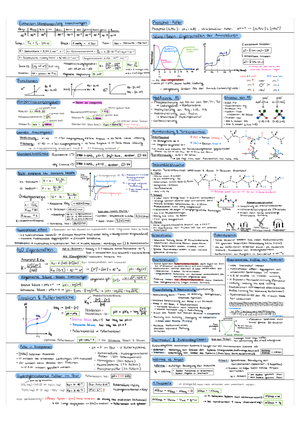 BCH210 Spick für Prüfung