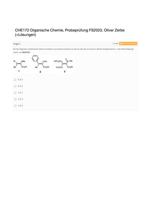 Selbsttest 1 + Lösungsweg