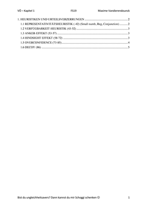 Kapitel 1: Heuristiken