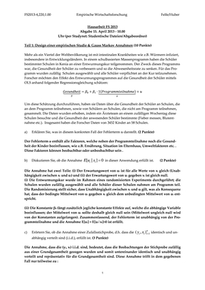 Empirische Wirtschaftsforschung