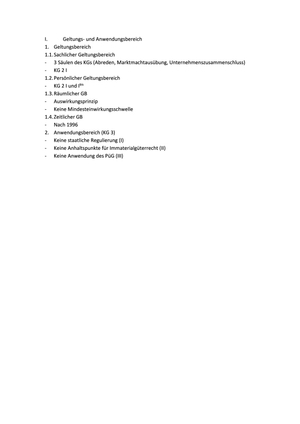 KG Schemata (KG 5, 7, 9 ff.)