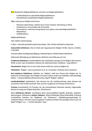 Kernbereich Religion FS22 Zsmf