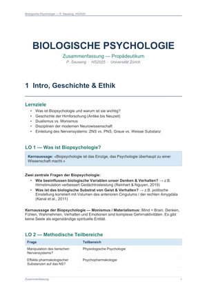 Sauseng H25_Bio_Zusammenfassung