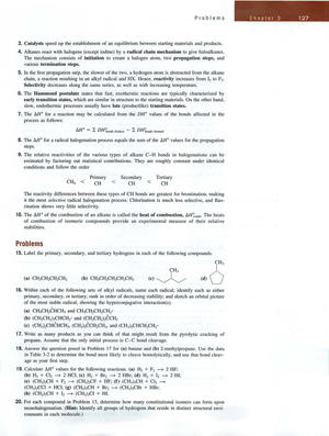 CHE 208 Problems Chapter 3