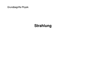 Radio Chärtli Physik