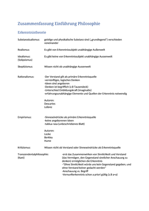 Einführung Philosophie Schildknecht Theoretisch