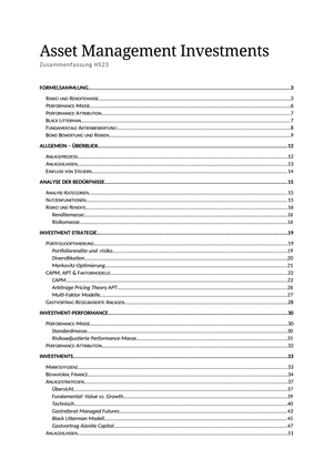 Zusammenfassung HS 23