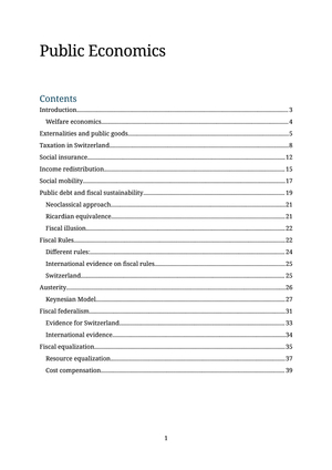 Public Economics