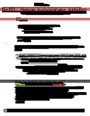 Zusammenfassung Anthropologie ohne Verhalten / Communication Teil