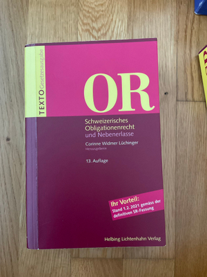 Schweizerisches Obligationenrecht