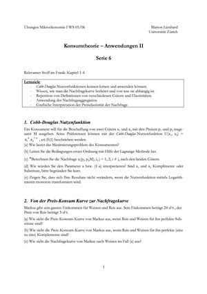 Mikro I HS05: Übung 6