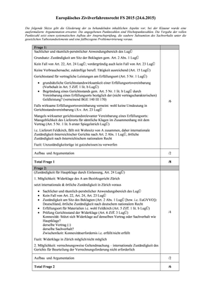 Europ. ZVR Prüfung FS15 MuLö