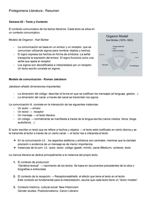 Prolegomena Literatur