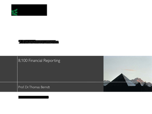 Financial Reporting Vorlesung 9 mit Notizen