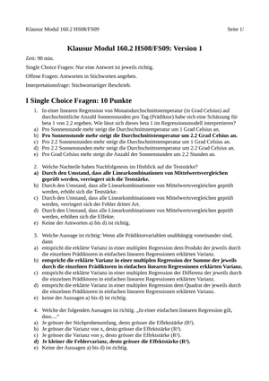 Prüfung FS2009 Lösungen