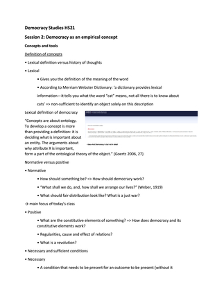 Zusammenfassung_DemocracyStudies_HS21