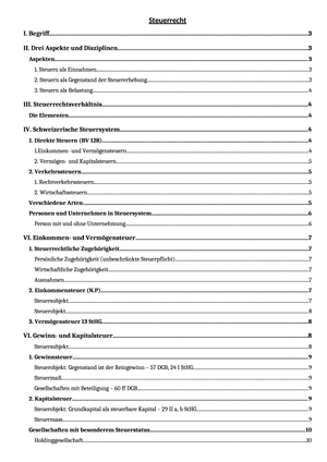 Zusammenfassung Steuerrecht Buch
