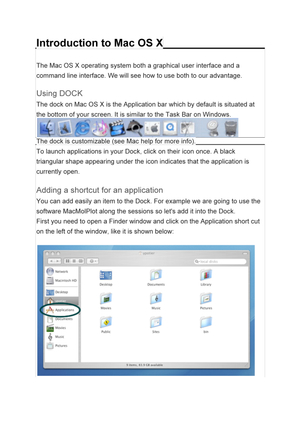 Introduction to Mac OS X