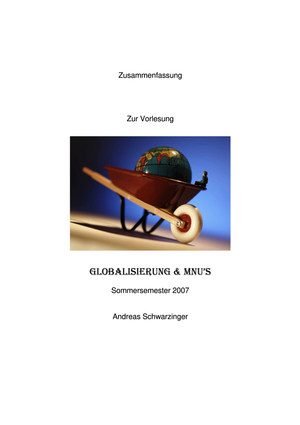 Globalisierung und MNUs (pdf)