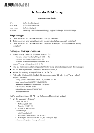 Lösungsschema OR
