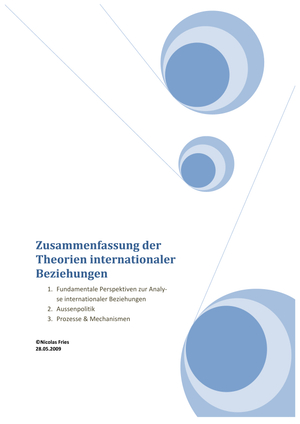 IRT Zusammenfassung