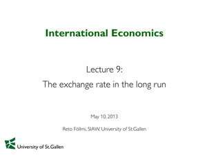 IE FS2013 Slides Vorlesung #9