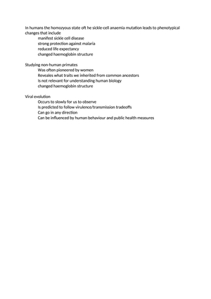 Prüfung Vorlesungen 1-4, BIO228