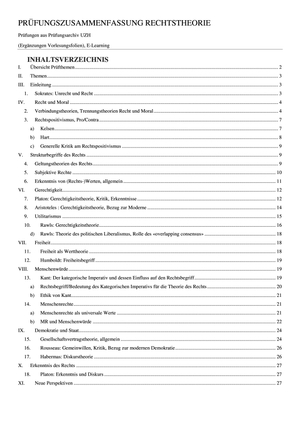 Prüfungszusammenfassung Rechtstheorie