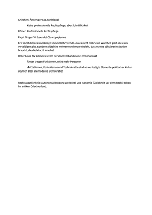 Recht & Staat Zusammenfassung
