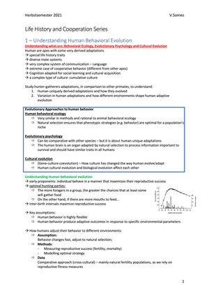 BIO215 Zusammenfassung HS21
